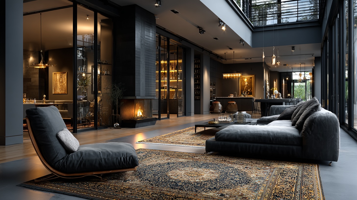 Dywan jako element strefowania wnętrz – jak oddzielić przestrzeń bez ścian?