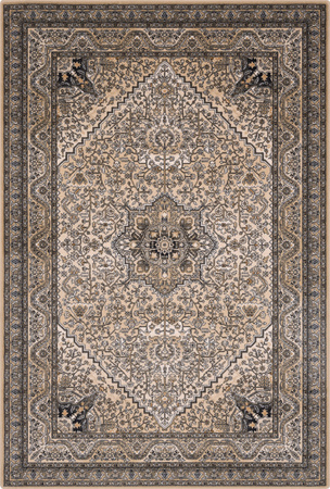 Dywan wełniany do salonu ARETUZA Jasny Beż ISFAHAN