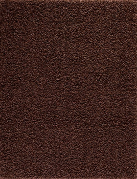 Dywan nowoczesny do salonu Shaggy Brązowy SIMBA