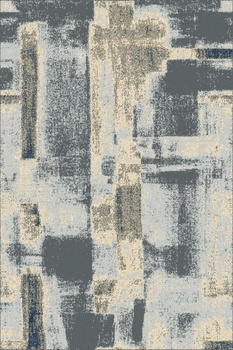 Dywan nowoczesny do salonu GRITTER Szary ECO