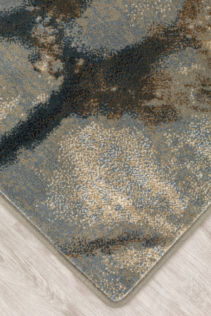 Dywan wełniany do salonu Dywilan ELIAN Iron Kremowy Koło OMEGA