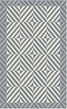 Dywan nowoczesny do salonu TRAS Stalowy HILL