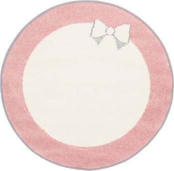 Dywan dziecięcy Agnella RIL Róż Koło EDEN