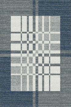 Dywan nowoczesny do salonu KAPI Szary ECO