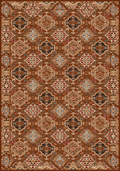 Dywan klasyczny do salonu FD Agnella INES Jasno Brązowy STANDARD