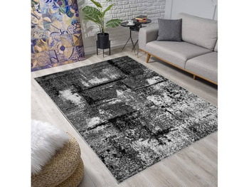 Dywan nowoczesny do salonu TISSO 016 Szary KATLA