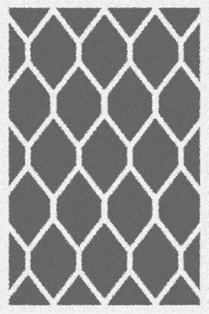 Dywan nowoczesny do salonu AKSON Grafit LUMI