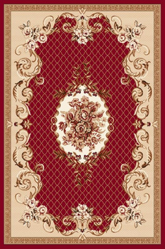 Dywan klasyczny do salonu GADUS Bordo OPTIMAL