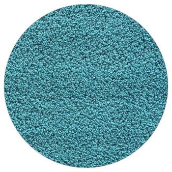 Dywan nowoczesny do salonu, sypialni Shaggy Turkusowy Koło BEST