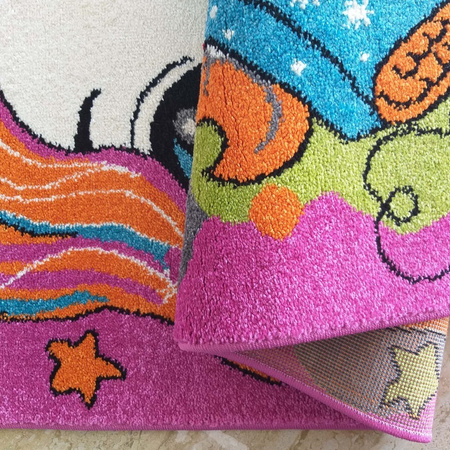 Dywan dziecięcy dla dzieci MAŁA KSIĘŻNICZKA 115 Różowy BELLA Kids