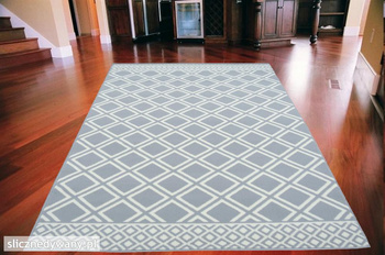 Dywan nowoczesny do salonu ALMERIA Popiel FLORENCE