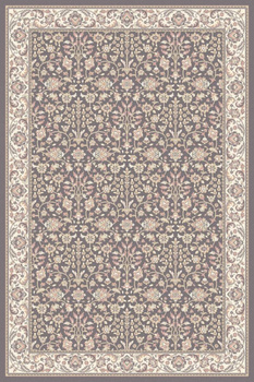 Dywan wełniany do salonu ITAMAR Antracytowy ISFAHAN