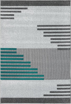 Dywan nowoczesny do salonu PORTAT Zielony METEO