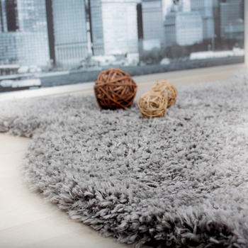 Dywan do pokoju Shaggy Poliestrowy SOVI Szary SZEFEL