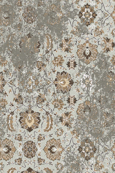 Dywan wełniany do salonu SEBAR Jasny Szary PRIMUS