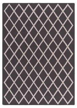 Dywan wełniany do salonu Agnella ZAURAK Grafitowy GALAXY