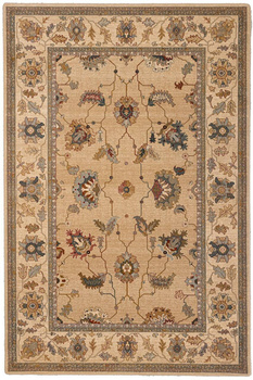 Dywan wełniany do salonu Dywilan LOARE Kremowy POLONIA