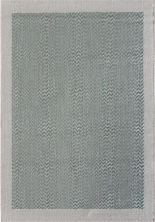 Dywan mata nowoczesny balkon, taras, patio CHEVRON Zielony Miętowy MIOVANI