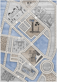 Dywan młodzieżowy FERAN Popiel SOFT SHRINK