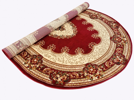 Dywan klasyczny do salonu HAFAR 02 Czerwony Owal ORIENT