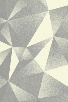 Dywan wełniany do salonu Agnella EDWIN Szary Grey B TEMPO