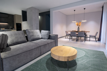 Dywan nowoczesny do salonu Agnella FD BRANCO Malachit Zielono Niebieski SENSI