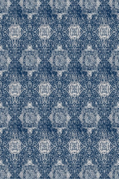 Dywan wełniany do salonu AUGUSTUS Granat Morski ATRIUM