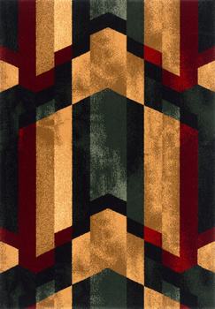 Dywan wełniany do salonu Agnella ROH Gold Złoty TEMPO