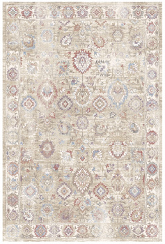 Dywan nowoczesny do salonu Dywilan FLOWER 1 Beżowo Kremowy ANTIA