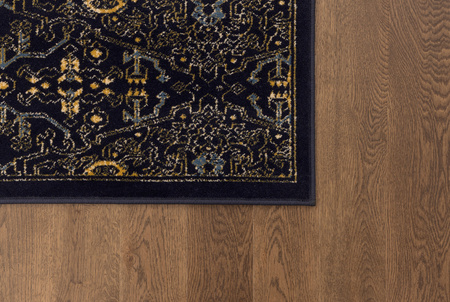 Dywan nowoczesny do salonu FD Agnella TESEO Granat Niebieski STANDARD