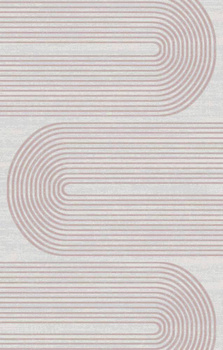 Dywan nowoczesny do salonu Dywilan JOKA 19 Szaro Różowy STYLISH