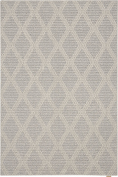 Dywan wełniany do salonu Agnella ARKA Jasny Szary NOBLE