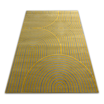 Dywan nowoczesny do salonu SOTES Złoty ALFA NEW IDEA