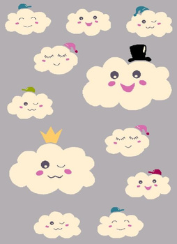 Dywan dla dzieci OUD Szary FUNKY