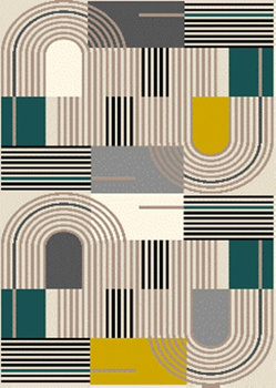 Dywan nowoczesny do salonu ORDA Jasny Beż FORM