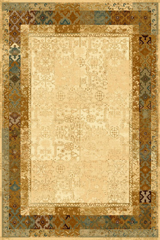 Dywan wełniany klasyczny do salonu Dywilan LUMENA Kamel OMEGA