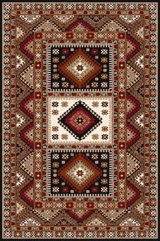 Dywan klasyczny do salonu ARAS Jasny Brąz STANDARD