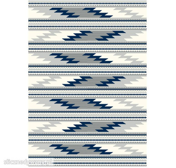 Dywan do salonu BRAGE Niebieski AVANTI