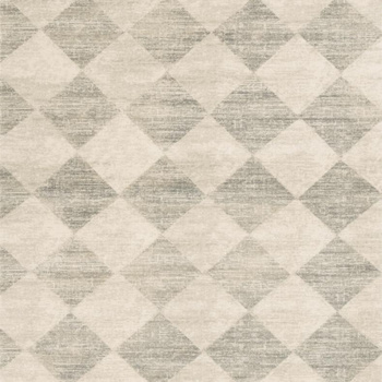 Dywan wełniany do salonu Agnella CHECKERED Szary Kwadrat Agnus HOUSE LOVES