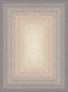 Dywan wełniany do salonu Agnella ZEHA Wrzosowy Kwadrat AGNUS