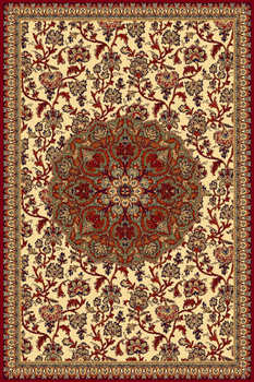 Dywan wełniany do salonu BARCA Krem BASIC