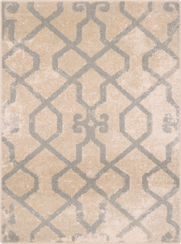 Dywan wełniany do salonu Agnella NIMFA Piaskowy ISFAHAN M