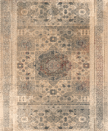 Dywan wełniany klasyczny na korytarz Dywilan MAMLUK Kremowy Chodnik OMEGA