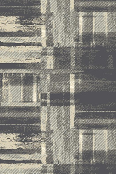 Dywan wełniany do salonu ZAGROS Antracyt Chodnik MAGIC