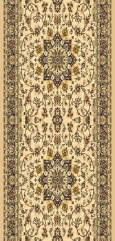 Dywan wełniany na korytarz Dywilan KORDOBA Sepia2 Chodnik POLONIA