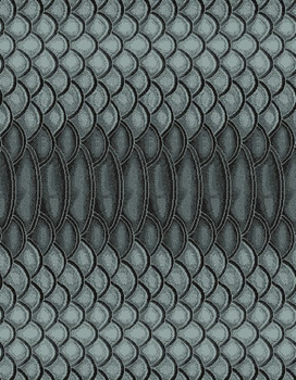 Dywan wełniany do salonu CASCA Niebieski BASIC