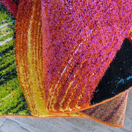 Dywan nowoczesny do salonu PASEMKA Wielokolorowy 11 PICASSO