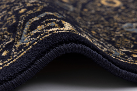 Dywan nowoczesny do salonu FD Agnella TESEO Granat Niebieski STANDARD