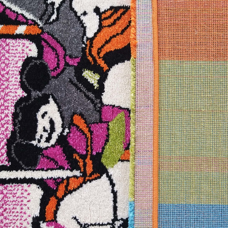 Dywan dziecięcy dla dzieci KATARYNKA KARUZELA 116 Różowy BELLA Kids