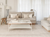 Dywan wełniany do salonu Agnella BRUSH LINES Beżowy HOUSE LOVES